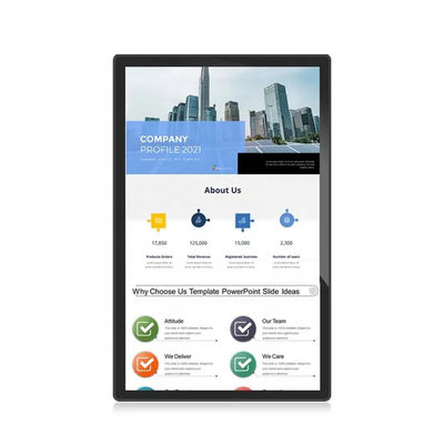 LED LCD OLED ডিসপ্লে সহ ওয়াল মাউন্ট করা ডিজিটাল সাইনবোর্ড