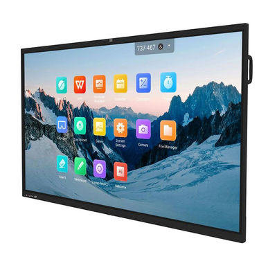 4K 55 ইঞ্চি LED ইন্টারেক্টিভ হোয়াইটবোর্ড 3840X2160 প্যানেল টাইপ সহ