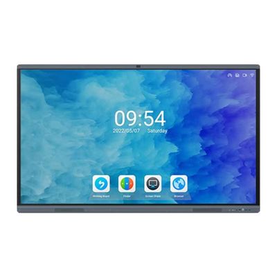 350cd/m2 উজ্জ্বলতা টাচ স্ক্রিন উপস্থাপনা বোর্ড 3840x 2160 4K রেজোলিউশন এবং স্মার্ট ডিসপ্লে প্যানেল