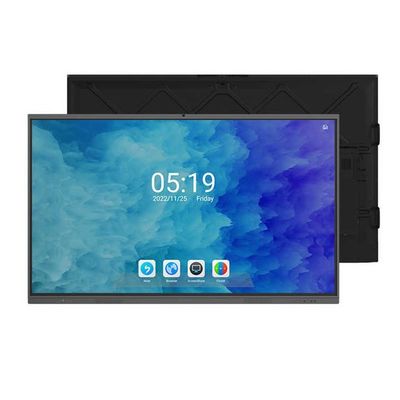 350cd/m2 উজ্জ্বলতা টাচ স্ক্রিন উপস্থাপনা বোর্ড 3840x 2160 4K রেজোলিউশন এবং স্মার্ট ডিসপ্লে প্যানেল