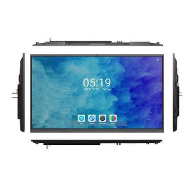 350cd/m2 উজ্জ্বলতা টাচ স্ক্রিন উপস্থাপনা বোর্ড 3840x 2160 4K রেজোলিউশন এবং স্মার্ট ডিসপ্লে প্যানেল